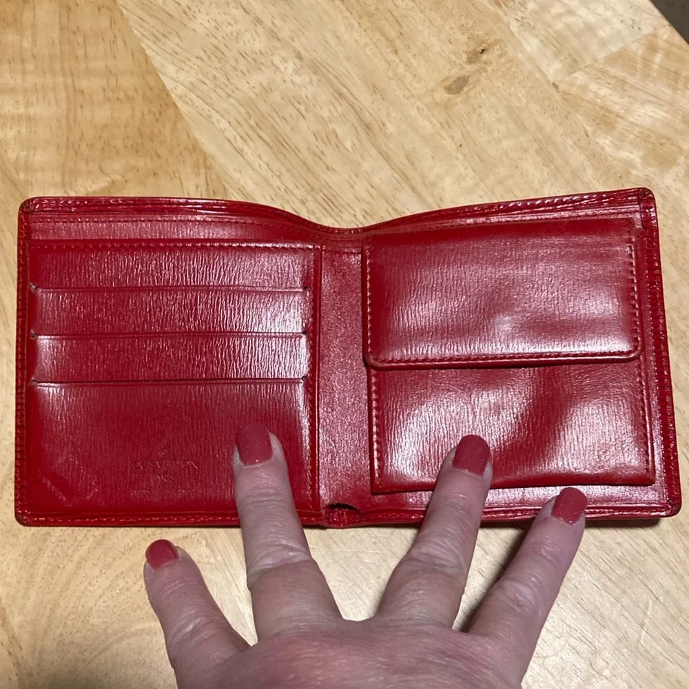 Louis Vuitton Red Leather EPI Wallet - Picture 12 of 14